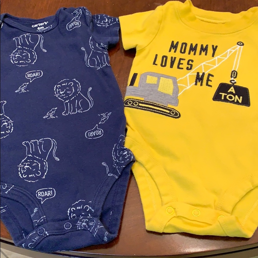 2 SS baby unisex onesie